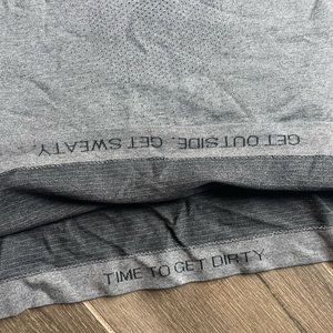 Men's Grey /Silver  Lululemon T-Shirt